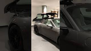 Porsche 911 Targa 4 GTS in Agate Grey Metallic Shorts [upl. by Francyne]