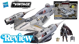 The Vintage Collection Mandalorians N1 Starfighter Review [upl. by Yarled172]