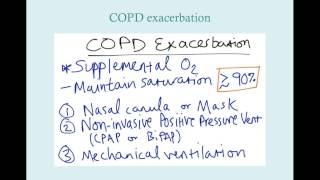 COPD Exacerbation  CRASH Medical Review Series [upl. by Esertal]