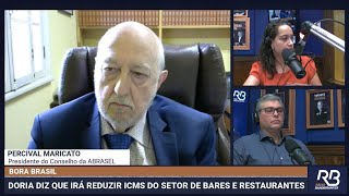 ICMS  SP anuncia redução do imposto no setor de bares e restaurantes [upl. by Anelad]