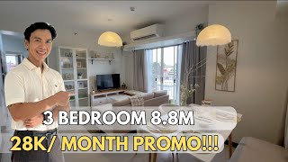 SONORA GARDEN RESIDENCES  3 BEDROOM MODEL UNIT  QUOTATION  PROJECT PRESENTATION [upl. by Laris485]