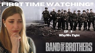 First time watching Band Of Brothers  Episode 9  Why We Fight  REACTION [upl. by Kcirre]