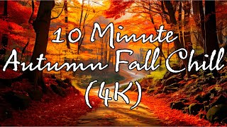 10 Minute Autumn Fall Chill 4K [upl. by Bodrogi864]