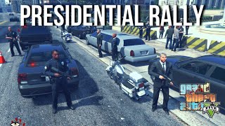 President Convoy Get Attack in GTA 5 RP [upl. by Refinne]