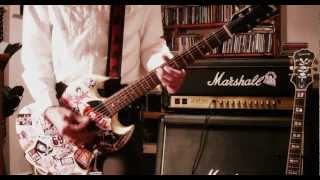 HANOI ROCKS Guitar CoverCHEYENNE [upl. by Nennarb]