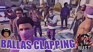 Ballas Clapping Rust Compilation 1  Nopixel 30 [upl. by Harle]