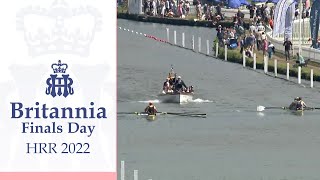 London RC A v Thames RC  Britannia  Henley 2022 Finals [upl. by Celinka]