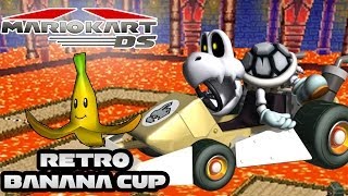 Mario Kart DS Retro Banana Cup 150cc Race to Mario Kart 8 Marathon [upl. by Sosthina]