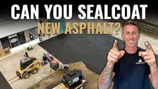 Sealcoating New Asphalt Should You Do It [upl. by Nigel]