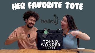 Her Favorite Tote Bellroy Tokyo Wonder Tote Janie Explores Her Mothers Day Gift [upl. by Labanna266]