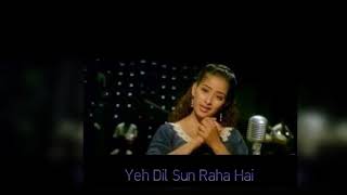 Yeh Dil Sun Raha Hai by Kavita Krishnamurthy 320 Kbps [upl. by Prinz]