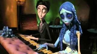 Corpse Bride Piano duet Victor and Emily [upl. by Alleahcim]