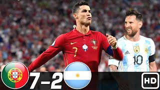 Portugal vs Argentina 72  All Goals amp Highlights Résumén amp Goles  Last Matches  HD [upl. by Nahc326]