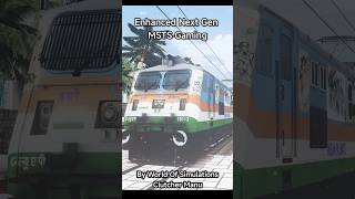 NEXT GEN Msts By World Of Simulations indianrailways shorts msts openrails [upl. by Osithe]