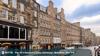 SCENEINVIDEO Flat 10 4 Advocates Close Edinburgh Midlothian EH1 1PS 2 [upl. by Llednohs]