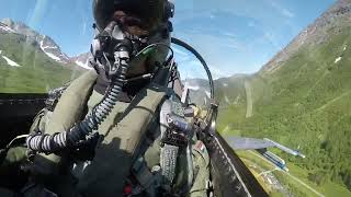 RNLAF F16 low level flying Norway cockpit footage  2022 [upl. by Hadik]