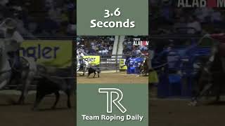 Amazing Team Roping Run  Dustin Egusquiza amp Travis Graves [upl. by Acirdna]