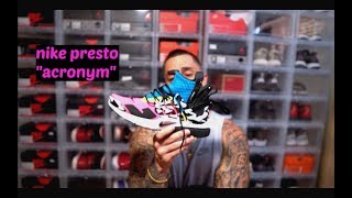 nike presto quotacronymquot sizingon foot [upl. by Adnarram]