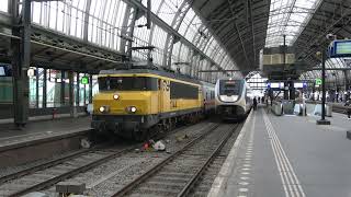 NSI 1744 met lege IC Berlijn vertrekt van Amsterdam Centraal [upl. by Suoicerp]