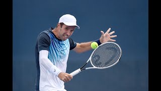 Mikhail Kukushkin vs Cristian Garin  US Open 2020 Round 2 [upl. by Clardy410]