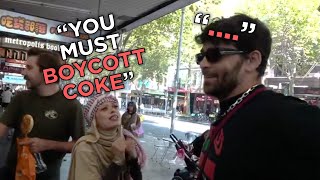 Hasan Confronted By Fan IRL Begging Him To Do Pointless Boycott [upl. by Adnorrehs]