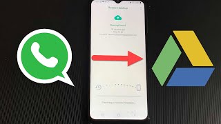 Backup amp Restore WhatsApp on Android via Google Drive EASY METHOD 2022 [upl. by Kei744]