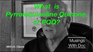 What is Pyrroloquinoline Quinone Nootropic Supplement or PQQ  Musings W Doc [upl. by Ojeillib]