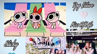 quotPpgXRrb Reaction To PPG💖 Future As KISS OF LIFE💙quot STICKY MV [upl. by Barny849]