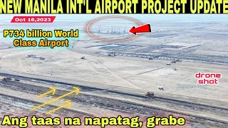 NEW MANILA INTL AIRPORTBulacan AirportSMC PROJECTOct 162023build3xbuildbettermore [upl. by Erodeht]