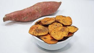 Chips de boniato o batata super crujientes [upl. by Llebyram368]