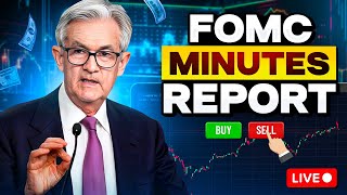 🔴WATCH LIVE FOMC MINUTES REPORT  FED MEETING REACTION [upl. by Ahseken]