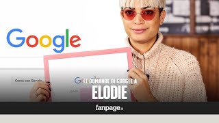 Elodie Rambla Nero Bali Emma Lele la cantante risponde alle domande di Google [upl. by Hassi]