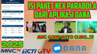 CARA MENGISI PAKET NEX PARABOLA MELALUI APLIKASI DANA [upl. by Aneres]