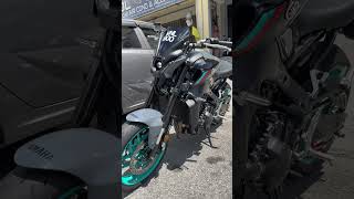 Yamaha MT09 v3 installed precut ppf template 👍🏼 [upl. by Eseerehc]