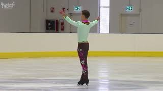 Nikita Starostin 2023 Lombardia Trophy SP [upl. by Renzo]