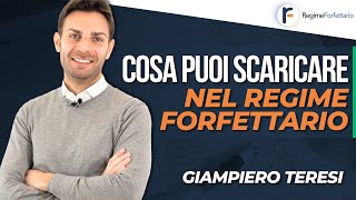 Cosa si può scaricare nel Regime Forfettario [upl. by Notnroht]