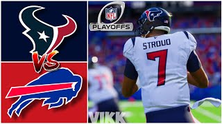 Texans vs Bills Divisional Simulation Madden 24 Exhibition [upl. by Reeve]