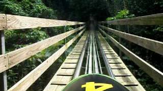 MYSTIC MOUNTAIN BOBSLED OCHO RIOS JAMAICA FULL RIDE RECORDED [upl. by Burrus765]