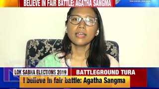 NPP candidate Agatha Sangma speaks exclusively to Northeast Live [upl. by Groot]