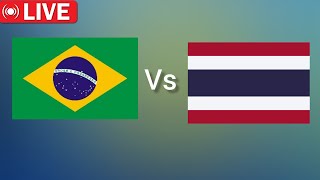 Thailand Vs Brazil LIVE Score UPDATE Today Match FIVB Volleyball Womens Nations League Live 2024 [upl. by Ermine]