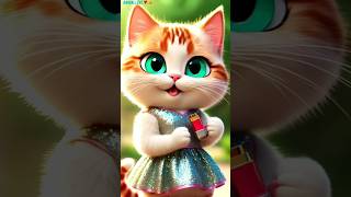 Billi makeup karne wali 🌿💕  बिल्ली मेकअप करने वाली  shorts cutebabycat [upl. by Amalita]