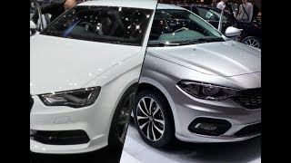 2017 Fiat Tipo Sedan vs 2017 Audi A3 Sedan [upl. by Clerk904]