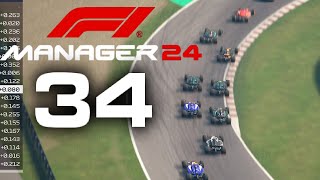 BEST FINISH OF THE SEASON F1 MANAGER 24  ALPINE CAREER MODE  PART 34 [upl. by Airec]