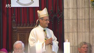 Messe dordination épiscopale de Mgr Olivier de Cagny évêque dÉvreux [upl. by Odessa]