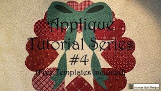 Appliqué Basics Tutorial Series – Episode 4 handstitching [upl. by Aicirt585]