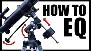 How To Use An EQ Telescope [upl. by Fianna]