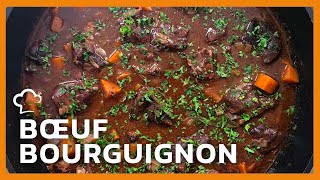 Recette du Boeuf Bourguignon [upl. by Ennovad]