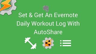 Evernote Daily Workout Log [upl. by Smallman]