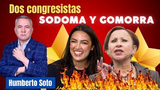 Dos congresistas AOC y Nydia Velázquez llamadas iiSODOMA y GOMORRA [upl. by Yale374]