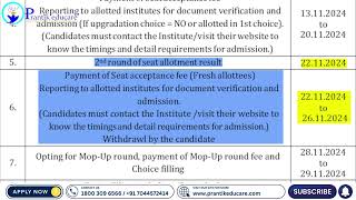 SCHEDULE OF COUNSELLING FOR ANM amp GNM – 2024 anm gnm counsellingdateandprocess [upl. by Eivod]